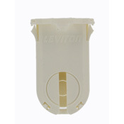 Fluorescent Lampholder, T8/12 Medium Bi-Pin, Turn Type with Lamp Lock, Tall Height, Snap-In with Post Mounted