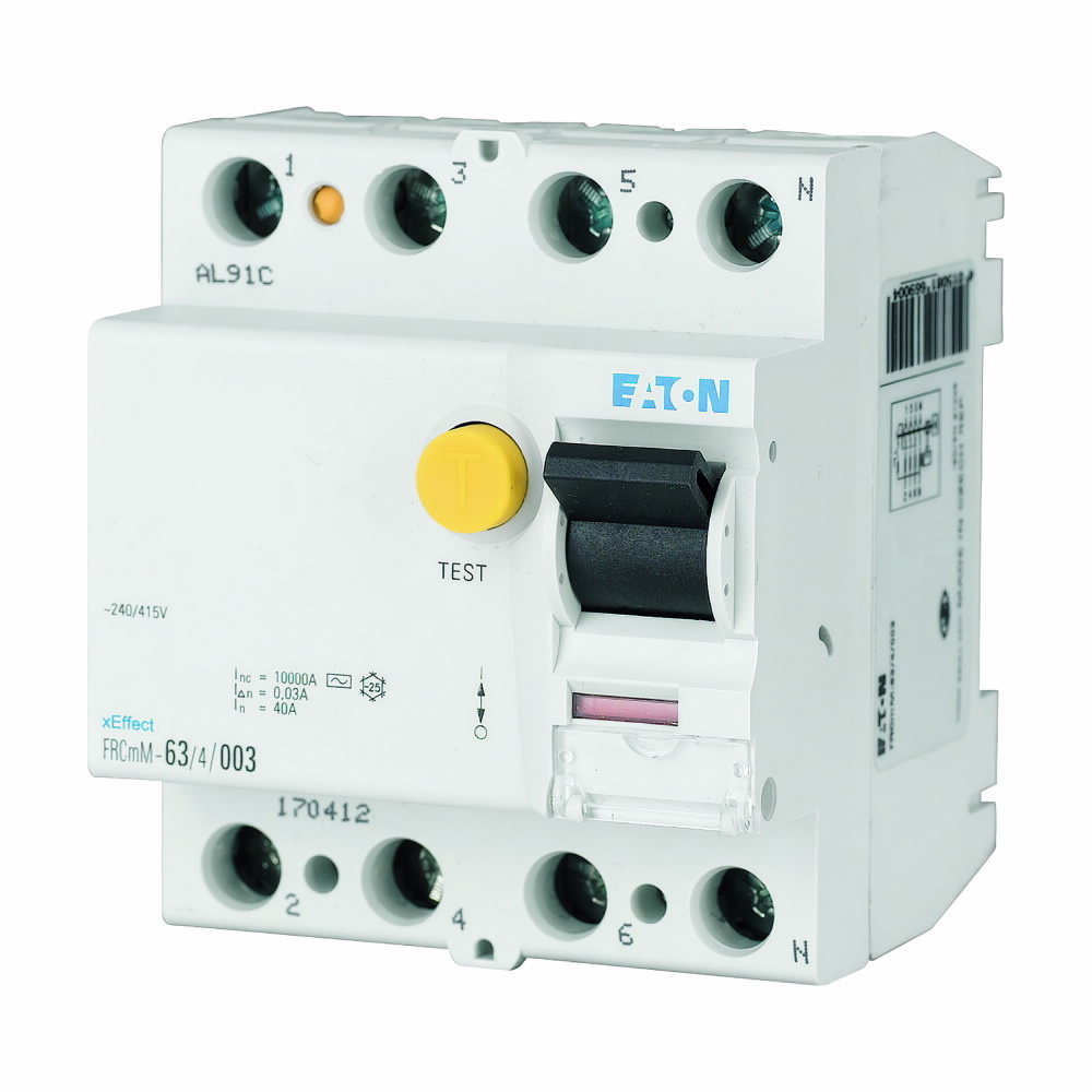 Eaton Moeller series xEffect - FRCmM-NA RCCB, FRCMM-25/2/003-A-NA. Residual current circuit breaker (RCCB), 25A, 2p, 30mA, type A