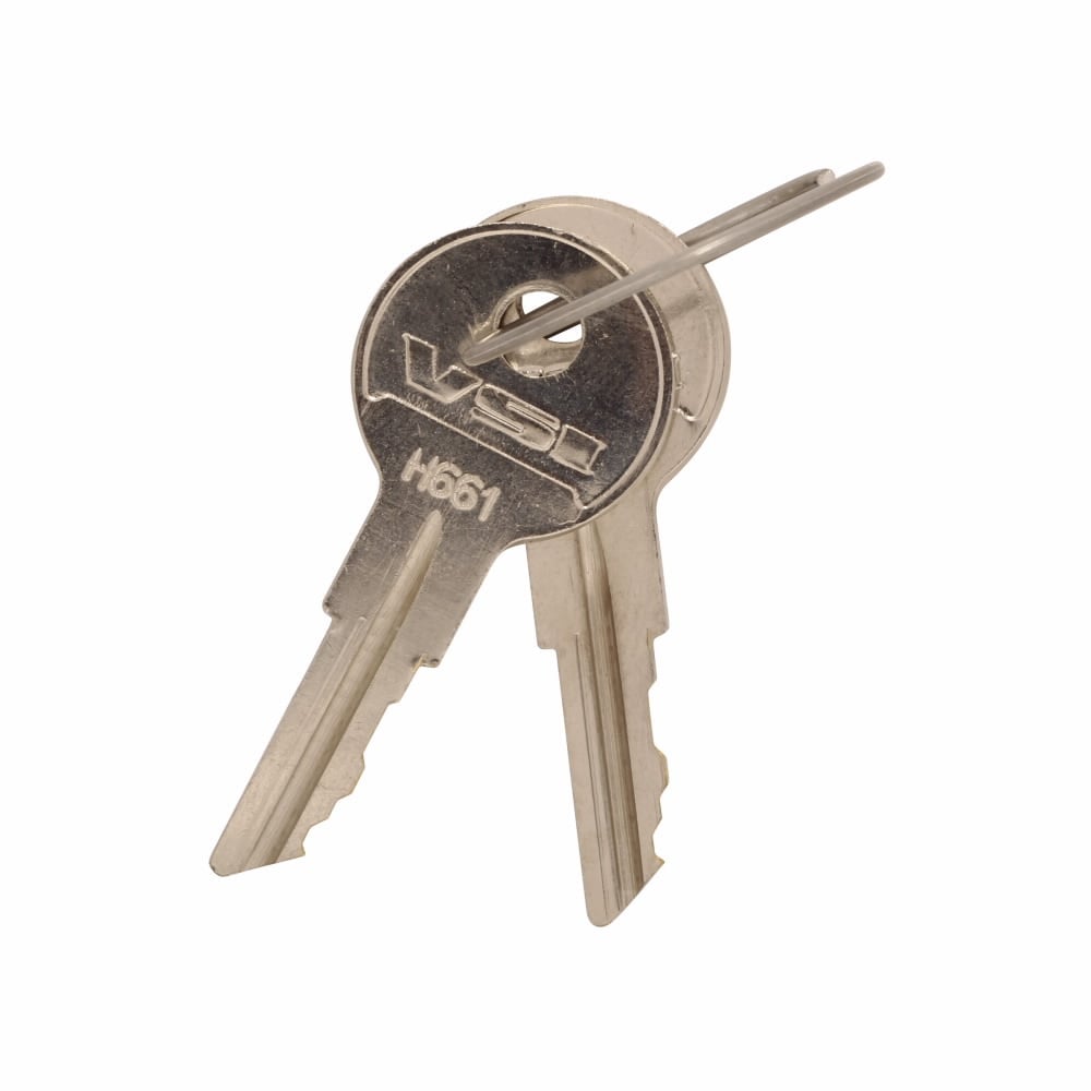 Eaton 10250T pushbutton key, 10250T series, Heavy-Duty Watertight and Oiltight Pushbutton Replacement Parts, H661, 30.5 mm