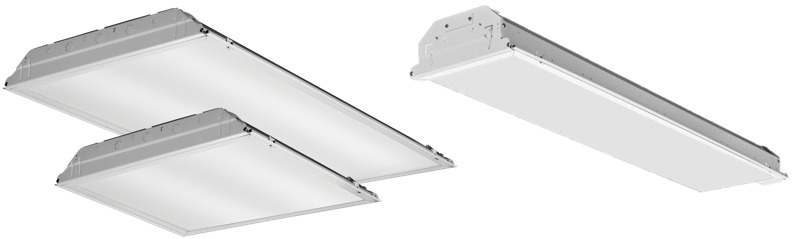 Contractor Selector Lensed LED Troffer, 80+ CRI, 3500K, SKU - 224P56