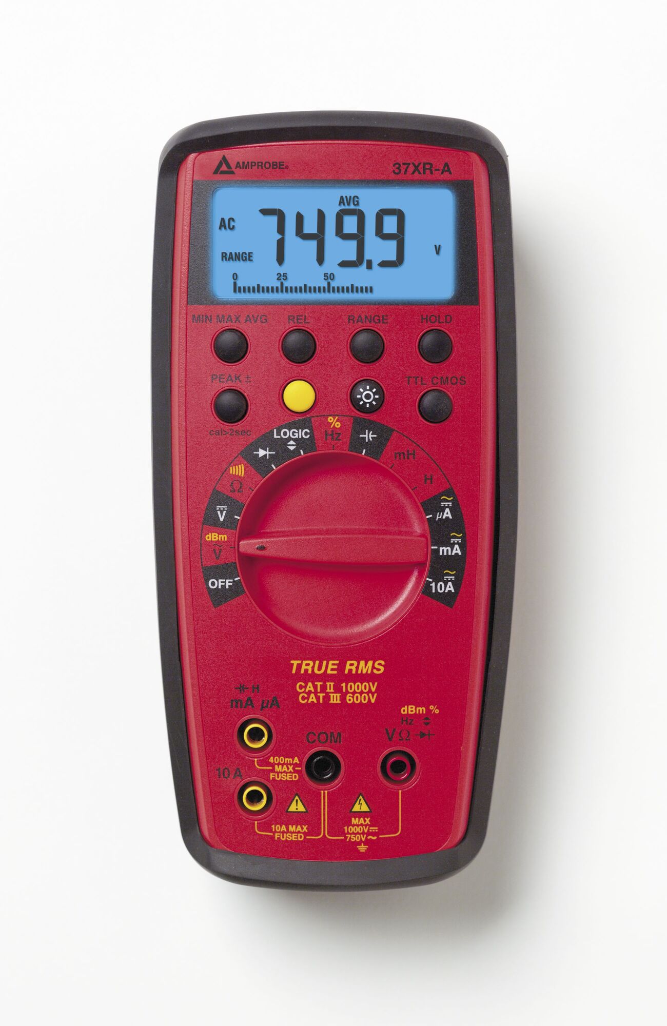 For non-contact voltage testing, this Amprobe Digital Multimeter offers Voltect non-contact voltage technology built into this product along with a full complement of measurement functions.