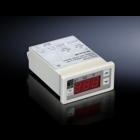 Digital enclosure internal temperature display and thermostat