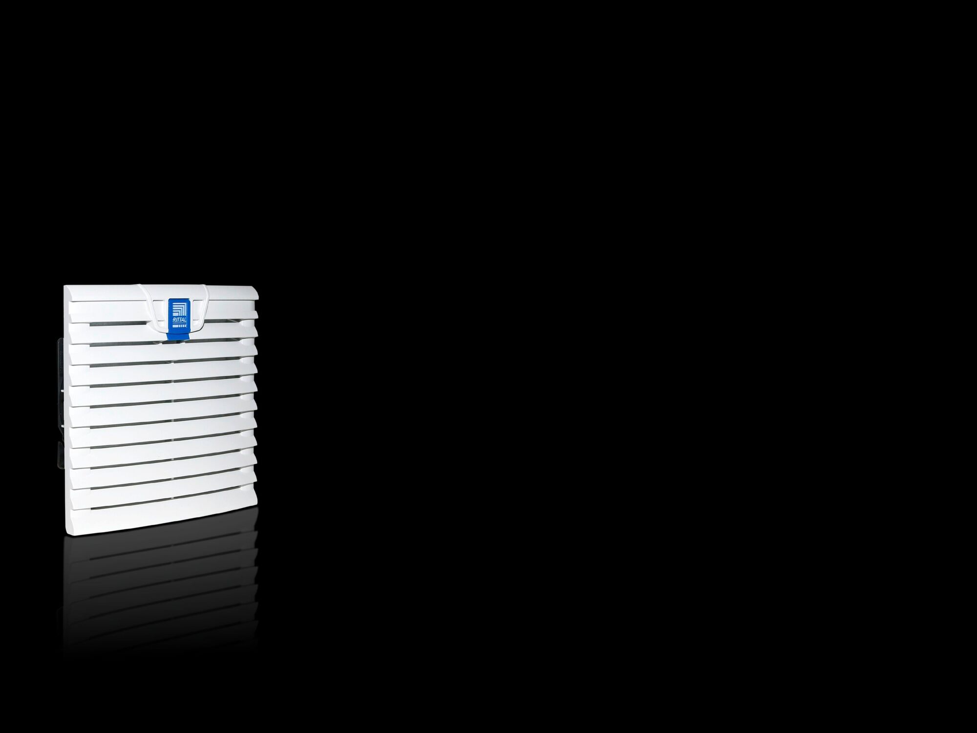 SK fan and filter units TopTherm, 105/120 m/h, 115 V, 1PH, 50/60 Hz, WHD: 204 x 204 x 24 mm
