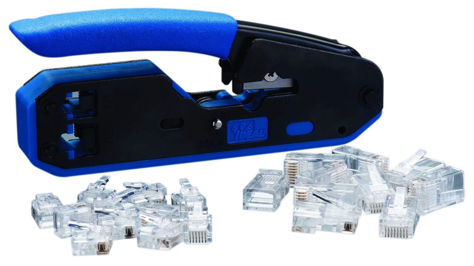 RJ45 RJ11 MOD PLUG CRIMPER KIT