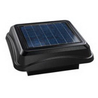 Solar PAV, curb mount with black dome