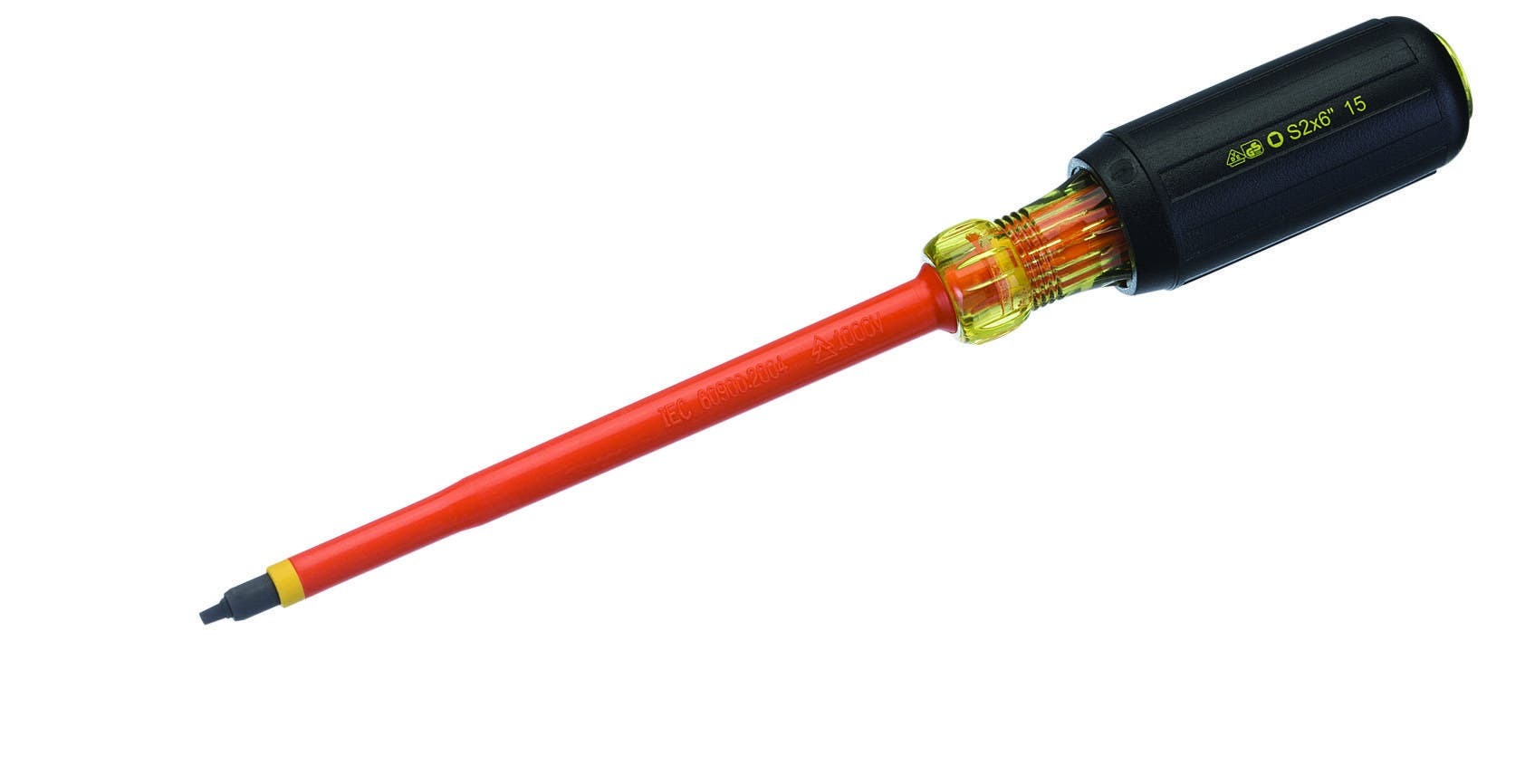 INSULATED SCRWDRVR SQ 2 X 6