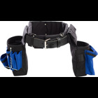 Ultimate Electrician Comfort Combo Tool Belt, Metal Buckle, Medium 32-36", Blue