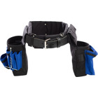 Ultimate Electrician Comfort Combo Tool Belt, Metal Buckle, Extra Large 40-44", Blue