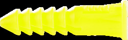 #10 Phillips/Slotted Pan Head Yellow Winged Anchor Kit, #10 x 1" (100), #8-10-12 Anchors (100), Includes 1/4" Carbide Drill Bit, Plastic