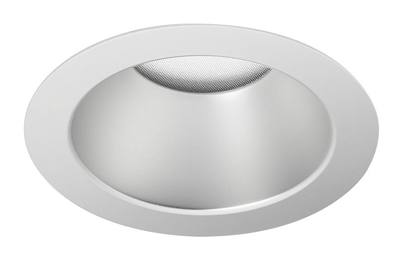 3 1/4" Deep Downlight Self-Flanged Black Alzak Reflector