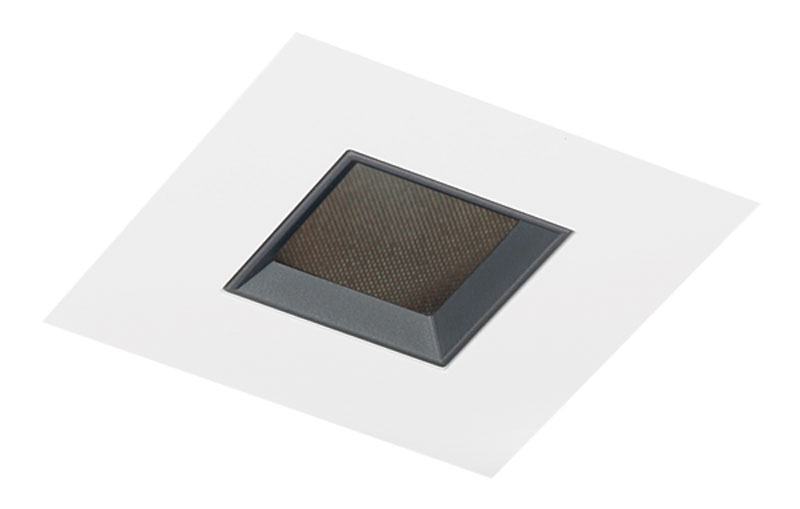 3 1/4" Adjustable 1 1/4" Pinhole, Black Alzak Reflector, White Trim