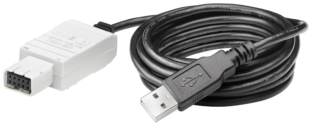 Pc cable, for pc/pg communication with SIMOCODE pro or SIRIUS 3RW44 soft starter or modular safety system 3rk3 via the system interface