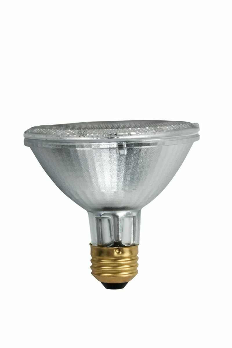 Energy saving upgrade without sacrifice A bright, energy saving alternative to standard halogen PAR lamps. Halogen PAR lamps reduce energy consumption without sacrificing the qualities of a traditional PAR lamp. They uniquely produce light more efficiently. They work with dimmer switches and are available in the familiar PAR20, PAR30S, PAR30L, and PAR38 shapes. Use them in existing fixtures just as you would standard halogen PAR lamps. Provides at least 13% energy savings;Fully dimmable and Instant-on;Mercury Free;Rated average life of 1100 hours Ideal for residential use in living rooms, bedrooms, hallways, bathrooms, dining rooms, offices and kitchens, as well as for commercial use in offices and retial spaces. Can be used for indoor or outdoor applications.