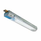 Eaton Crouse-Hinds series eLLK linear fluorescent light fixture,0.70-0.34A,20 mm entry (4) each,50/60 Hz,4 ft lamp,Fluorescent,T8,Non-metallic,2-lamp,Through feed,120-240 Vac,36W