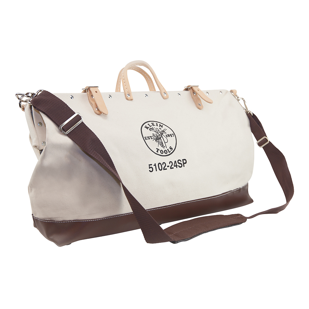 Deluxe Tool Bag, Canvas, 17 Pockets, 24-Inch