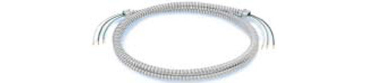 FMC-SWp 3/8" 14/3BkWeGn LN 6' 15PCtn