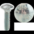3/8-16 x 1-1/4" Carriage Bolts, Zinc Plated