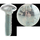 3/8-16 x 1-1/4" Carriage Bolts, Zinc Plated