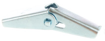 3/8"-16 Toggle Bolt Wings, Spring Loaded, Zinc Plated