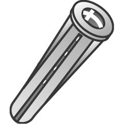 #10-12 Red Plastic Conical Anchors