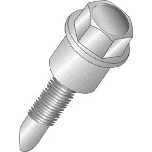 Hangermate Metal Application, Fits 3/8"-16 Threaded Rod, Yellow Dichromate