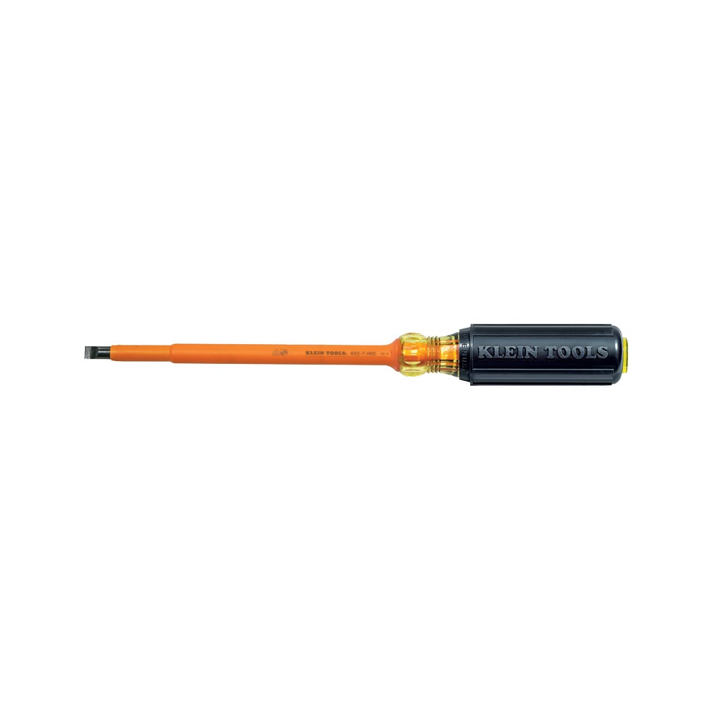 Insulated Screwdriver, 5/16-Inch Cabinet, 7-Inch