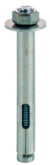 3/8 x 1-7/8" Sleeve Anchors, Medium Duty, Hex, Used in Cinder Block, Brick, Thin Wall and Concrete, Zinc Plated