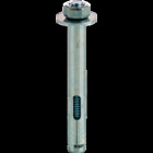 3/8 x 3" Sleeve Anchors, Medium Duty, Hex, Used in Cinder Block, Brick, Thin Wall and Concrete, Zinc Plated,Jar