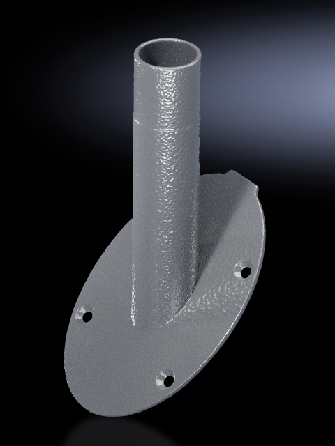 Mounting components, for support arm systems, color: RAL 7024