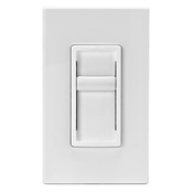 SureSlide Universal 150W LED/CFL Incandescent Slide-To-Off Dimmer Ivory