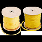 3/8" x 1200ft Yellow Polypropylene Pull Rope, Work Load 243 lbs