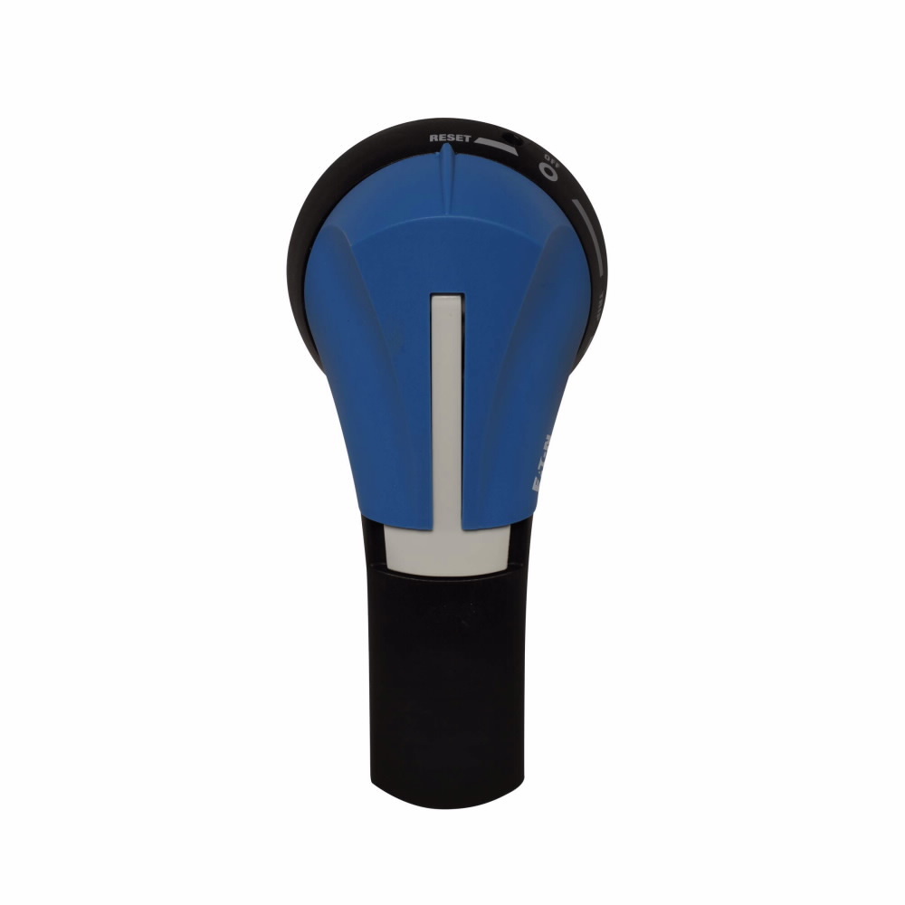 Eaton molded case circuit breaker accessory handle mechanism, Blue/black, variable depth, G01, Frame J-K, Series G