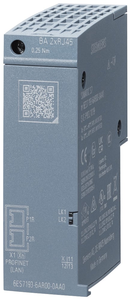SIMATIC busadapter ba 2x rj45, 2 rj45 sockets for PROFINET