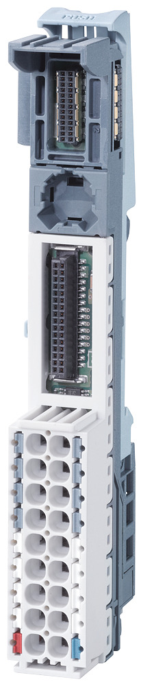 SIMATIC ET 200SP, BASEUNIT BU15-P16+A0+2D, BU-TYPE A0, PUSH-IN TERMINALS, W/O AUX-TERMINALS, NEW LOADGROUP, WXH 15MMX117MM