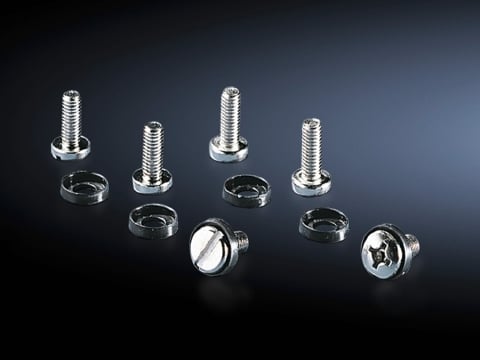 Assembly screws, Phillips-head screw, supply includes: Plastic washers