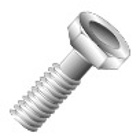1/2-13 x 1-1/4" Tap Bolts, Hex Head, Full Thread, Type 18-8 Stainless Steel