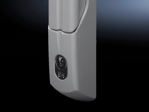 Comfort handle, for TS, TS IT, SE, PC, IW, with lock insert E1
