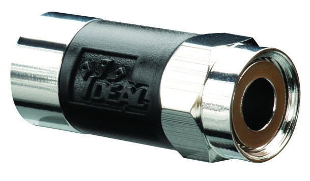 RG6Q F INJECT CMPRCON BLK 10PK