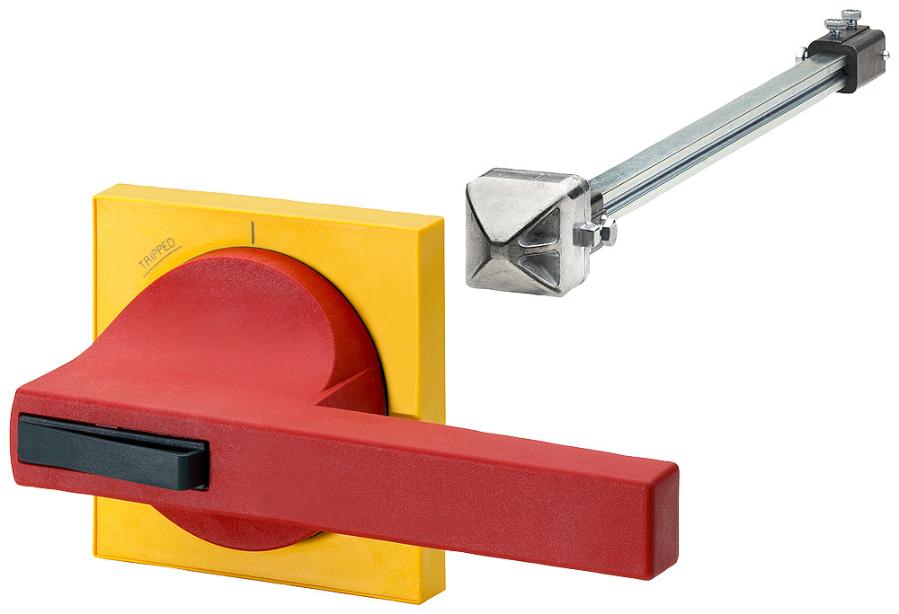 DOOR DRIVE 8UC7 HANDLE RED/BLUE GREEN BASIC MASKING FRAME YELLOW FOR SWITCH DISCONNECTOR 3KE42, 3KE43, 3KE44, 3KE45