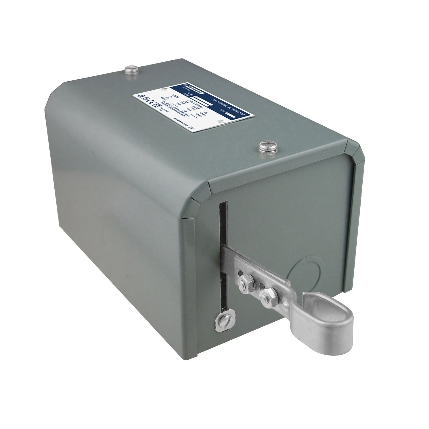 Mechanical alternator,  Pumptrol, mech open tank, NEMA 1, pedestal mounted, 4 NC DPST DB contacts