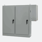 Sequestr External Disconnect Pkg Gry In Type 12, 72.12x78.50x18.12, Gray, Steel
