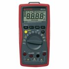 Residential Digital Multimeter, Voltage Rating: AC: 400 MILV, 4 V, 40 V, 400 V,600 V DC: 400 MILV, 4 V, 40 V, 400 V, 600 V, Amperage Rating: 400 MICAMP, 4000 MICAMP, 40 MILAMP, 400 MILAMP, 4 AMP, 10 AMP, Frequency Rating: 10 HZ - 10 MHZ, Resistance: 400 OHM, 4 KOHM, 40 KOHM, 400 KOHM, 4 MOHM, 40 MOHM, Capacitance: 40 NFD, 400 NFD, 4 MFD, 40 MFD, 400 MFD, 4000 MFD, Accuracy: Plus-Minus (1 PCT RDG + 3LSD) For AC Voltage, Plus-Minus (0.8 PCT RDG + 1LSD )For DC Voltage, Plus-Minus (1.2PCT RDG + 3LSD) For DC Current Plus-Minus (1.2 PCT RDG + 3LSD) For AC Current, Plus-Minus (1 PCT RDG + 2LSD) For Resistance,Plus-Minus (3.PCT RDG + 5 LSD) For Capacitance, Display: 4000 Counts LCD Display, Temperature Rating: -40 To 1000 DEG C, Battery: 9 V (6F22), Peak Hold: Yes, Diode Test: Yes, Dimensions: 182 MM Length X 90 MM Width X 45 MM Height, CE, CSA-US Certified, CAT III 600 V, N10140, For Commercial and Advanced Residential Applications