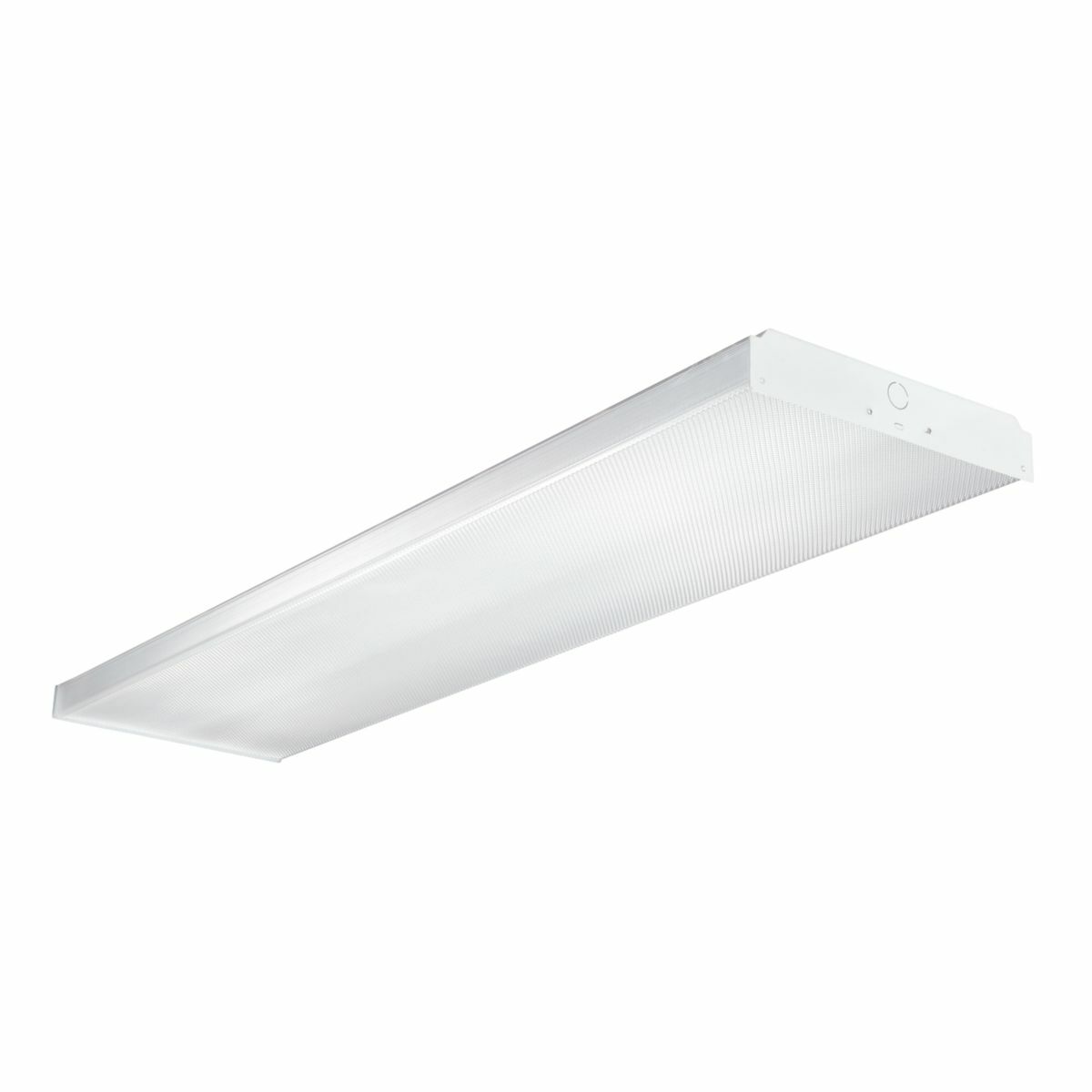 Allpro 2-Light Surface Mount APW-GPW Series Fluorescent Wraparound Fixture; 32 Watt, Baked Enamel