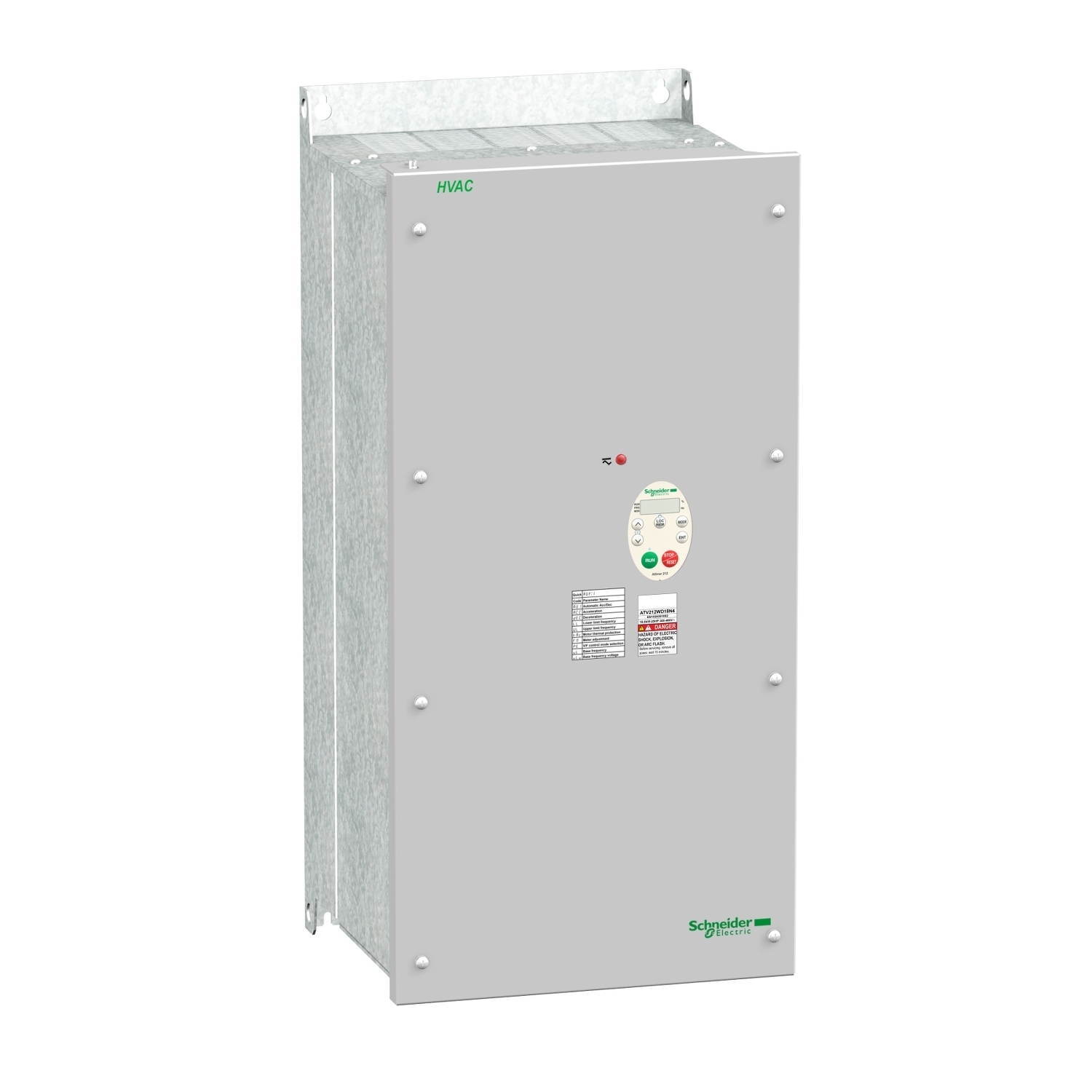 variable speed drive, Altivar 212, 18.5kW, 25hp, 480V, 3 phases, with EMC class C2, IP55