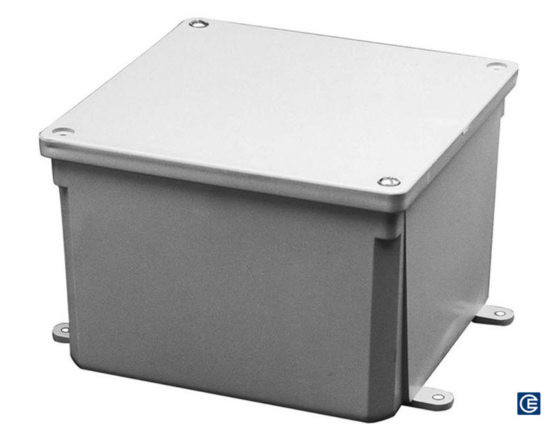PVC Junction Box, 5 Inch Length x 5 Inch Width x 2 Inch Height