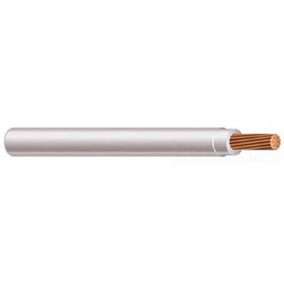 THHN Wire, 250 KCMIL, White, 37 Stranded, Copper Conductor, 1000 Foot Reel