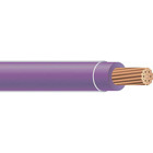 Thermoplastic High Heat Resistant Nylon Coated (THHN) Wire, 10 AWG, Purple, 19 Stranded, Copper Conductor, 500 Foot Reel