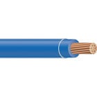 THHN Wire, 3 AWG, Blue, 19 Stranded, Copper Conductor, 500 Foot Reel