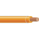 Thermoplastic High Heat Resistant Nylon Coated (THHN) Wire, 2 AWG, Orange, 19 Stranded, Copper Conductor, 5000 Foot Reel