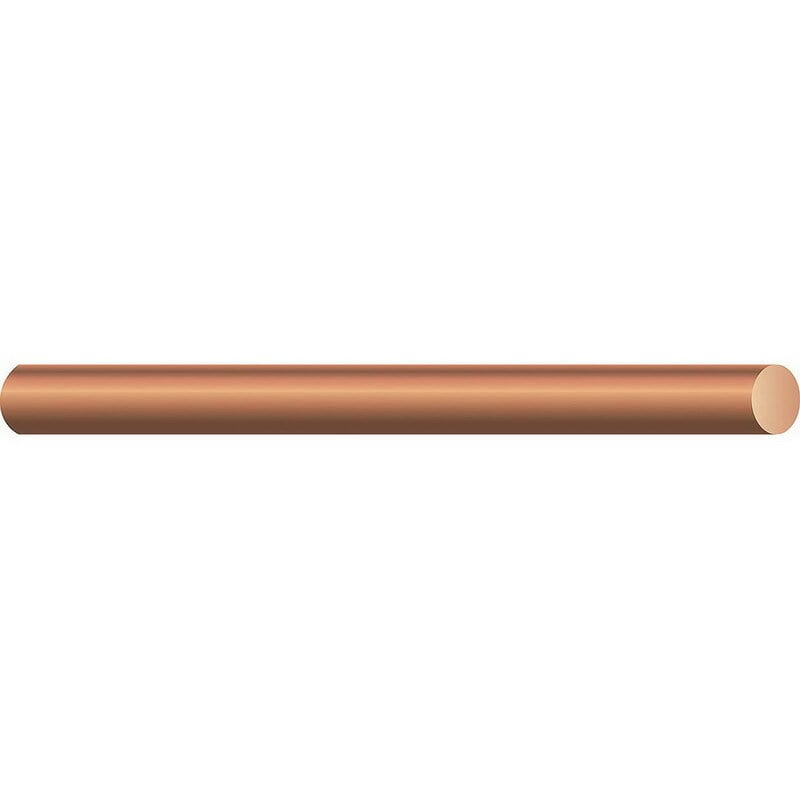 Bare Wire, 6 AWG, Solid, Copper Conductor, 500 Foot Reel